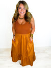 Cinnamon Wishes Maxi Dress