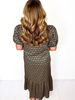 Moonlight Petals Maxi Dress