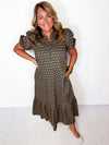 Moonlight Petals Maxi Dress