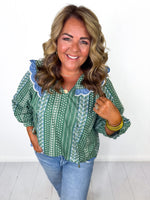 Forest Blooms Top