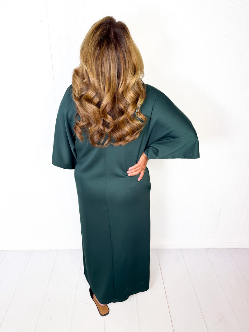 Forest Whisper Midi Dress