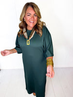 Forest Whisper Midi Dress
