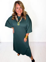 Forest Whisper Midi Dress