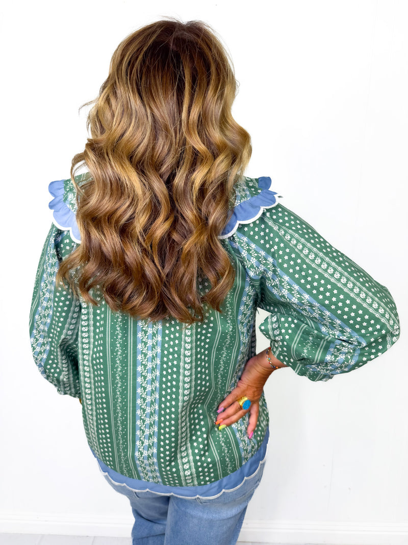 Forest Blooms Top