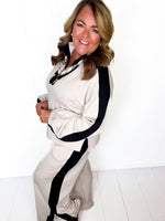 Neutral Nights Pants Set