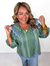 Forest Blooms Top