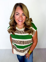 Safari Sweetheart Sweater Top