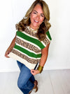 Safari Sweetheart Sweater Top