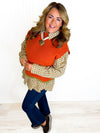 Pumpkin Pie Sleeveless Sweater