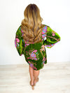 Pretty in Paisley Velvet Dress