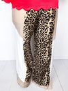 Cheetah Chic Wide Leg Pants
