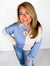 True Blue Pullover
