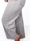 Polka Dot Pretty Wide Leg Jeans