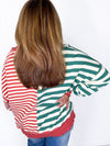 Falling For Stripes Pullover