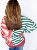 Falling For Stripes Pullover