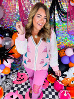 Glitter Ghost Cardigan