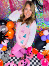 Glitter Ghost Cardigan