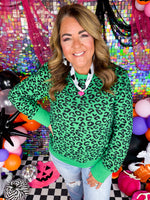 Leopard In The Night Pullover