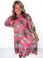 Whispers of Paisley Midi Dress