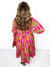 Roaring Tiger Midi Dress