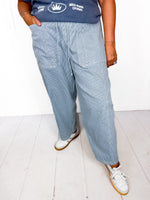Boho Blues Barrel Jeans