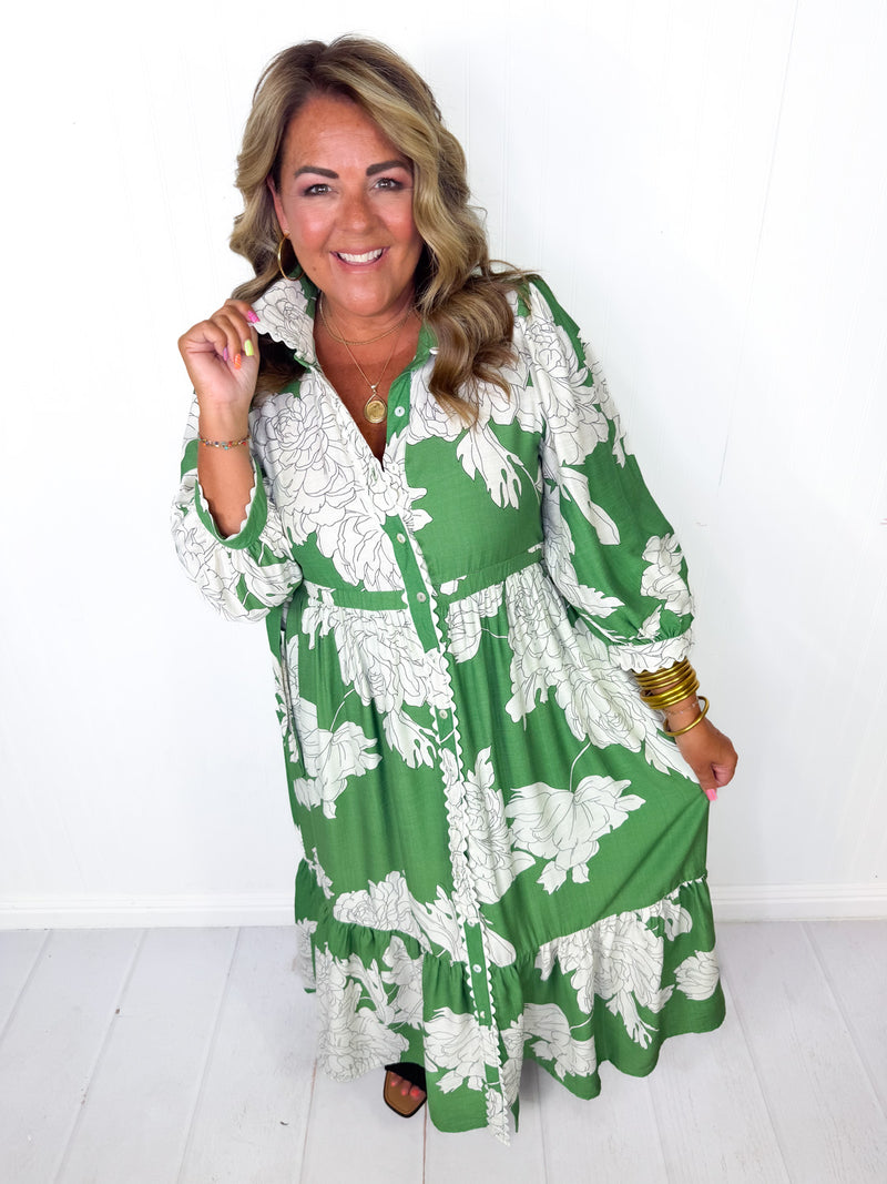 Enchanted Meadow Midi Dress