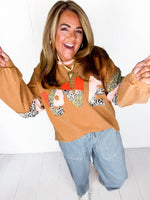 Love Patchwork Pullover