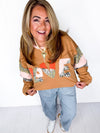Love Patchwork Pullover
