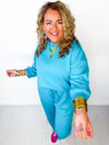 Blue Horizon Pants Set