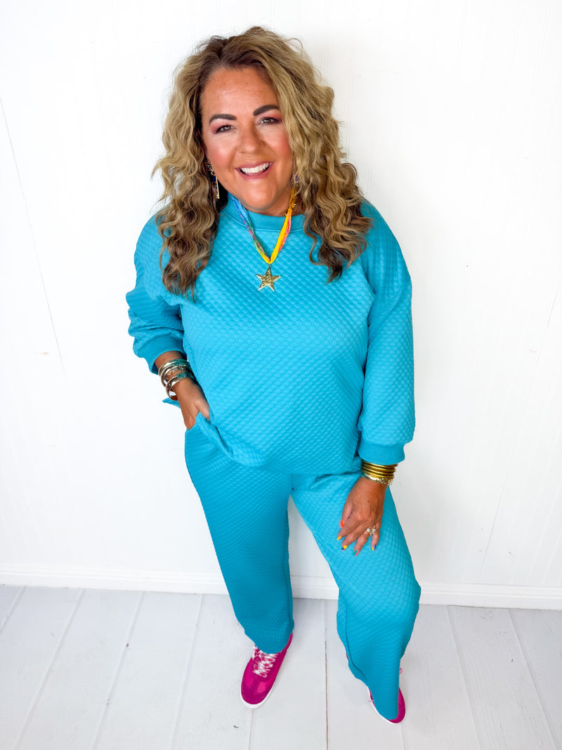 Blue Horizon Pants Set