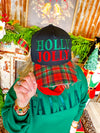Holly Jolly Plaid Hat