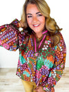Floral Frenzy Top