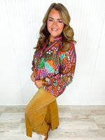 Floral Frenzy Top