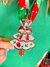 Oh Christmas Tree Scarf Necklace