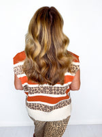 Spotted Spice Sweater Top