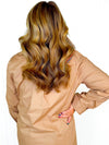 Adrienne- Marley Button Down- Mocha