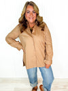 Adrienne- Marley Button Down- Mocha