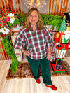 Christmas Cutie Plaid Top