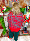 Holly Jolly Christmas Plaid Pullover