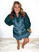 Blue Fern Dress