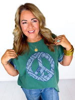 Peace Out Girl Scout Top