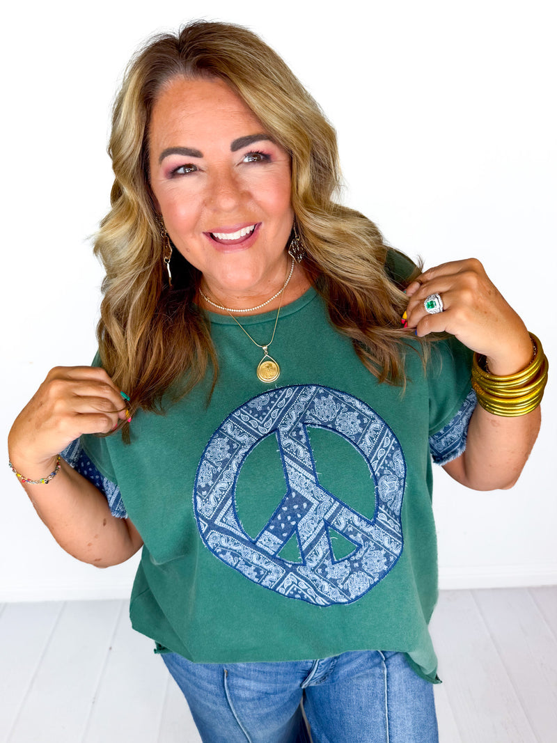 Peace Out Girl Scout Top