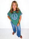 Peace Out Girl Scout Top