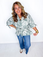Fall Feels Button Down Top