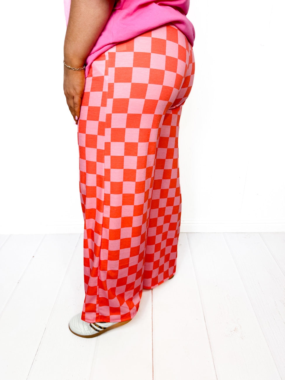 Sunset Check Pants