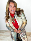 Birdsong Bliss Button Down Duster