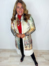 Birdsong Bliss Button Down Duster