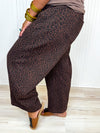 Lush Leopard Barrel Pants