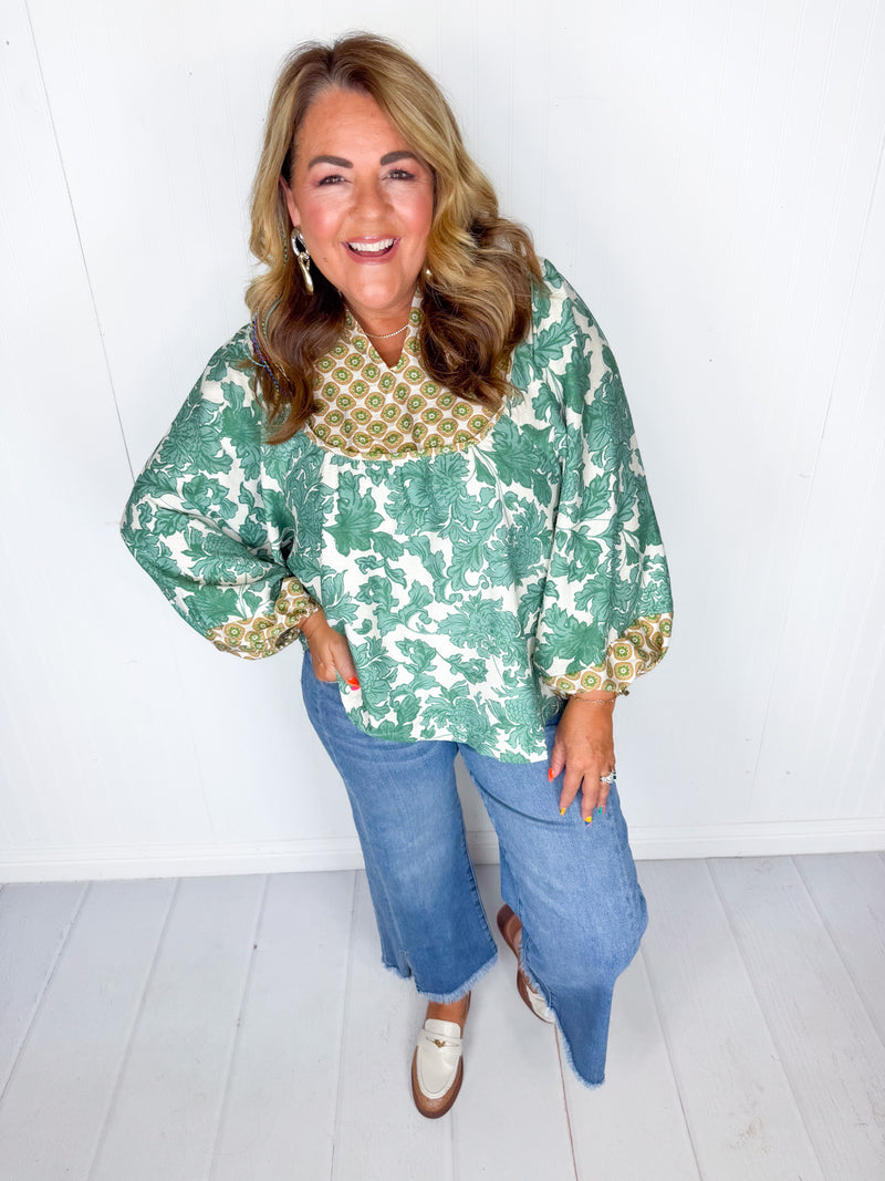 Sage Blossom Top
