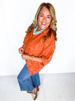 Pumpkin Spice Button Down